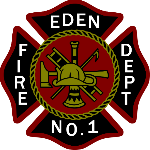 Eden Fire Department Logo